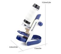 Microscope Simulé Pour Enfants, Jouet Éducatif Portable, Démontable, Améliore L'Intelligence