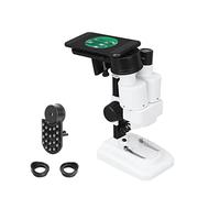Microscope stéréo 20x avec outil de réparation du porte-téléphone LED Léger Pièces de rechange pour microscopes de laboratoire
