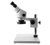 Microscope Stéréo Binoculaire, Zoom Grossissement Large, Miroir Enduit Longue Distance, 100-240VAC, Prise Européenne, pour Archéologie et Bijoux