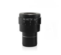 Microscope stéréo PL10X Oculaire Prosyl grand angle Dioptrie Point oculaire haut réglable 30 mm Remplacement Olympus Nikon avec œilletons