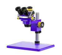 Microscope stéréo trinoculaire MECHANIC MIC3-B11, mise au point simultanée, zoom 7X-50X, caméra vidéo pour outil de microscope de réparation de soudure de puces PCB