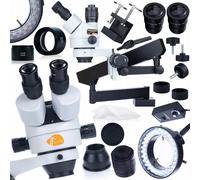 Microscope stéréo trinoculaire Rosfix Neptune Pro MSNP-T-WDMS1 sur bras articulé