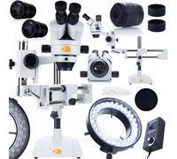 Microscope stéréo trinoculaire Rosfix sur portique Jupiter Pro MSJP-T-SDMS1 + il
