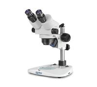 Microscope stéréo zoom Kern OZL 451, Greenough, Colonne, bino, 0,75-5,0x, 10x/23, 10W Hal