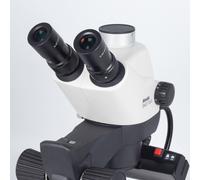 Microscope stéréo zoom Motic GM-161, trino, fluo, 7.5-45x, wd 110mm