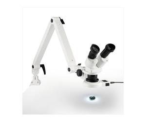 Microscope stéréoscopique Eschenbach 33263, bras articulé