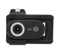 Microscope Téléphonique Lens, Microscope Microscope Attachement avec Lumière LED Filtres CPL Clip Universel, Microscope Numérique Portable Rechargeable Phone