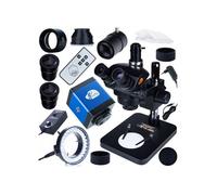Microscope Trinoculaire 7-45x avec Caméra HDMI FullHD - Zoom Optique LED 56x C-Mount Inspection Électronique