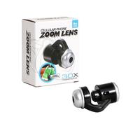 Microscope universel 30X LED lumière loupe macro lentille téléphone portable caméra lentille clip pour photographie zoom optique clip