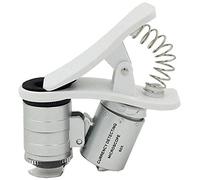 Microscope universel à 3 LED pour téléphone portable, microscope, zoom optique 60x, objectif d'appareil photo