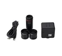 Microscope USB 5MP Pilote de caméra industrielle haute résolution 0,5X/1X oculaire électronique avec adaptateur 30 30,5 mm