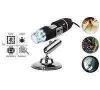 MICROSCOPE USB - Microscope USB, résolution 720p, grossissement jusqu'à 500x, éc