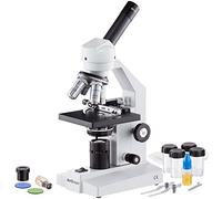 Microscope vétérinaire 40X-2000X avec platine mécanique.