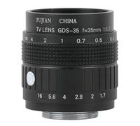 Microscope vidéo Industriel numérique, caméra 1080P 14mp VGA, Grand Objectif visuel à Mise Point Fixe de 35mm, Distance Travail élevée pour la réparation et la Soudure(Lens)