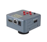 Microscope Vidéo Numérique 4K 60FPS Ultra HD 1080P, Compatible HDMI USB, Sortie De Caméra, Objectif 1/2 "130X À Monture C Netteté Précision des Détails Effort(C Only Camera)