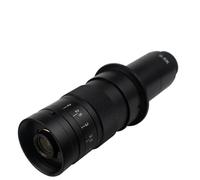 Microscope vidéo numérique électronique USB, Mini caméra 4K 1080P 60FPS HDMI, objectif 130X industriel avec lumières Led, accessoire(180X C Mount Len)