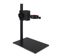 Microscope Vidéo Numérique Industriel 4K 48mp HDMI USB, Caméra Monoculaire Zoom 130X, Objectif À Monture C for La Réparation De Téléphones PCB Et Le Soudage Précision Clarté(E Only Stand)