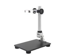 Microscope Vidéo Numérique Monoculaire, Caméra 48mp 4K 1080P HDMI USB, Zoom 130X, Objectif À Monture C for Téléphone, Outils De Réparation Soudage PCB Précision Clarté(D)