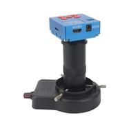 Microscope Vidéo Numérique Monoculaire, Caméra 48mp 4K 1080P HDMI USB, Zoom 130X, Objectif À Monture C for Téléphone, Outils De Réparation Soudage PCB Clair Et PréCis