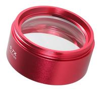 Microscopes industriels 0,5/0,7 lentille en verre de Barlow en aluminium pour microscope stéréo trinoculaire Guide d'installation facile