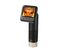 Microscopes, Microscope Numérique HD De Poche avec Écran LCD 2 Pouces, Équipement Laboratoire USB pour Adultes