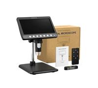 Microscopes, Microscope numérique IPS 7 Pouces, caméra 5 MP 1200X à Mise au Point Ultra-précise, vidéo 1080p pour Adultes