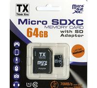 Microsd avec Adaptateur Classe 10.