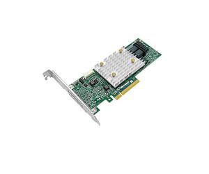 Microsemi HBA 1100-8i Carte Contrôleur Interne Mini-SAS HD 8 Ports PCIe 3.0 Profil Bas SmartIOC 2100 12Gbit/s Windows/Linux - 2293200-R