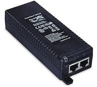 Microsemi PD-9001GR/AT Gigabit Ethernet 55 V - Adaptateur/injecteur PoE (Gigabit Ethernet, 10,100,1000 Mbit/s, IEEE 802.3at, Noir, UL/Cul pour IEC 60950-1, GS Mark per IEC 60950-1, 4/5 (+), 7/8 ())
