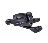 Microshift Advent Trail Trigger Pro Right Shifter Argenté 9s Black