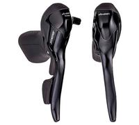 Microshift Advent X M100a Brake Lever Set With Shifter Noir 10s