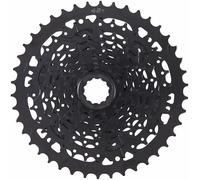 Microshift Advent H-series Aluminum Cassette Argenté 9s / 11-42t Black