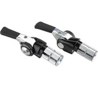 microSHIFT Commande pour Embout de Guidon Route R8 Levier pour 2/3x8 Vitesses gris/noir