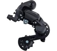 microSHIFT Dérailleur arrière M21 - 6 et 7 Vitesses - Cage Longue - Noir