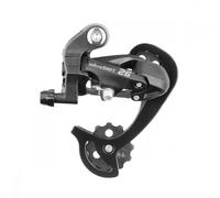 microSHIFT Dérailleur arrière M26, 7 et 8 Vitesses, Cage Courte, Noir