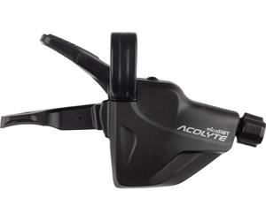 microSHIFT Levier de Vitesses Acolyte Short Reach 8 Vitesses noir