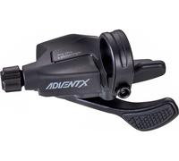 Microshift Manette de vitesses Advent X Trail Pro droite 10 vitesses Argenté/Noir