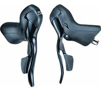 Microshift R8 Tombant Barre Droit Levier Ensemble 2 X 8-Speed Shimano Compatible