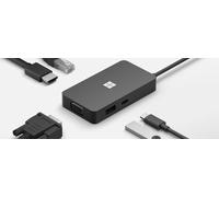 Microsoft 1E4-00004 - Noir - HDMI - RJ-45 - USB 3.2 Gen 1 (3.1 Gen 1) Type-C - USB 3.2 Gen 2 (3.1 Gen 2) Type-A - VGA