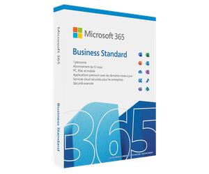 Microsoft 365 Business Standard | 1 Utilisateur | PC/Mac/iOs/Android | 1 an | Code d'activation