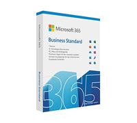 Microsoft 365 Business Standard | 12 Monate, 1 Nutzer | Word, Excel, PowerPoint, Outlook | 5 PCs/Macs, 5 Tablets und 5 mobile Geräte | Box