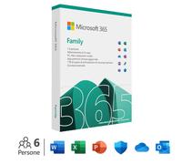 Microsoft 365 Family 1 licence(s) Abonnement italien 1 an(s)