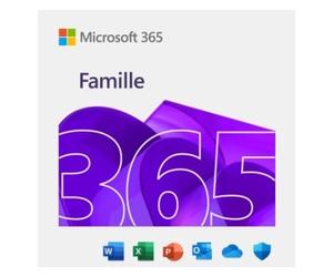 Microsoft 365 Family | 6 utilisateurs | 1 an | tout en 1 licence | y compris les derniÃšres versions