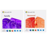 Microsoft 365 Personnel pour 1 utilisateur ou Famille jusqu'à 6 utilisateurs - Édition: Microsoft 365 Famille