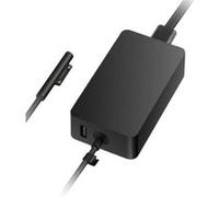 Microsoft Adaptateur secteur 44 W pour Surface Laptop, Pro (Mi-2017) Noir