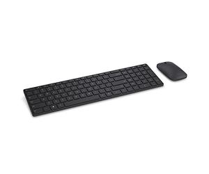 Microsoft 7N9-00011 clavier Bluetooth QWERTY Anglais Noir - Claviers (Sans fil, Bluetooth, Clavier mécanique, QWERTY, Noir, Souris incluse)