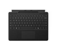 Microsoft Clavier Type Cover Surface Pro 9/10 avec rangement Slim Pen - Italien Noir