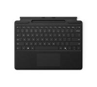 Microsoft Clavier Type Cover Surface Pro 9/10 avec rangement Slim Pen - Italien Noir