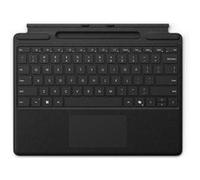 Microsoft Clavier Type Cover Surface Pro 9/10 avec rangement Slim Pen - Italien Noir