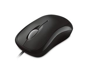 Microsoft Basic Optical Mouse souris Bureau Ambidextre USB Type-A Optique 800 DPI